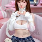 148cm (4ft10) D-cup Silicone Head Sex Doll - Luoyi