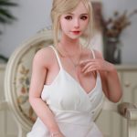 148cm (4ft10) D-cup Silicone Head Sex Doll - Jenny