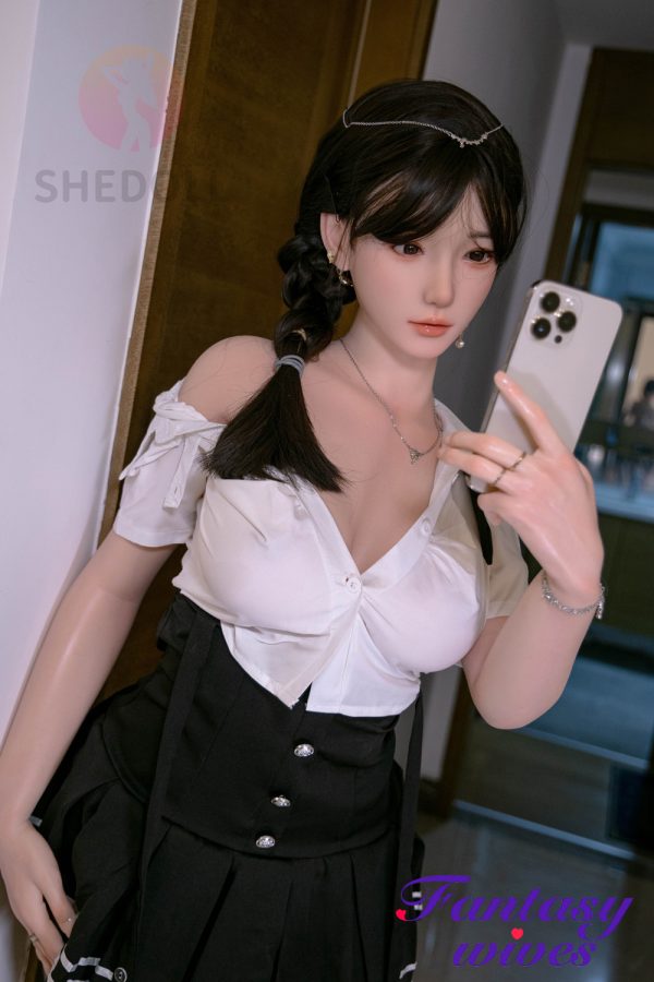 165cm (5ft5) E-cup Silicone Head Sex Doll - Ah Chu - Image 4