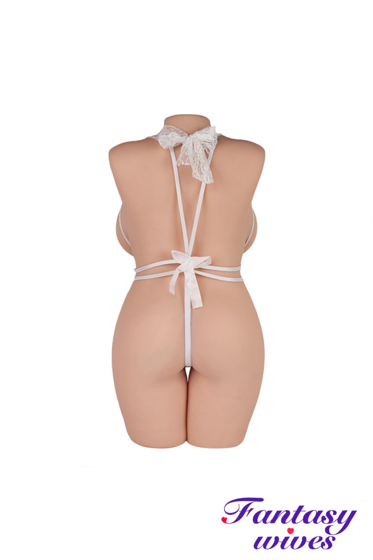 Donna sexy sex doll for beginners in lingerie back