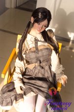 148cm (4ft10) D-cup Silicone Head Sex Doll - Xiyuan - Image 3