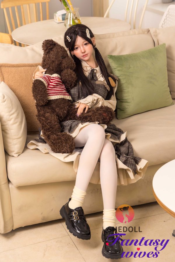 148cm (4ft10) D-cup Silicone Head Sex Doll - Xiyuan - Image 5