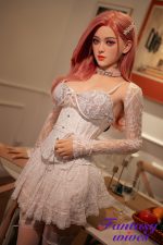 160cm (5ft3) C-cup Silicone Head Sex Doll - Elvira