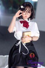 148cm (4ft10) D-cup Silicone Head Sex Doll - Luo Xiaoxi