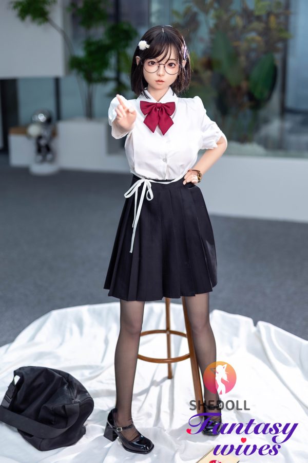 148cm (4ft10) D-cup Silicone Head Sex Doll - Luo Xiaoxi - Image 3