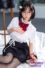148cm (4ft10) D-cup Silicone Head Sex Doll - Luo Xiaoxi - Image 4