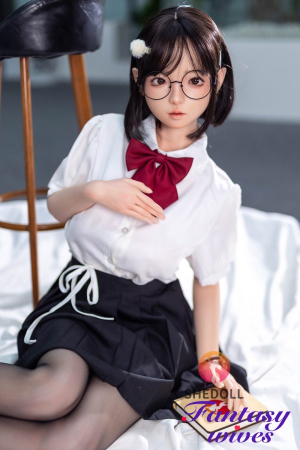 148cm (4ft10) D-cup Silicone Head Sex Doll - Luo Xiaoxi - Image 4