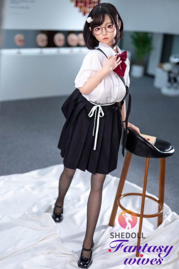 148cm (4ft10) D-cup Silicone Head Sex Doll - Luo Xiaoxi - Image 7