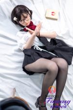 148cm (4ft10) D-cup Silicone Head Sex Doll - Luo Xiaoxi - Image 6