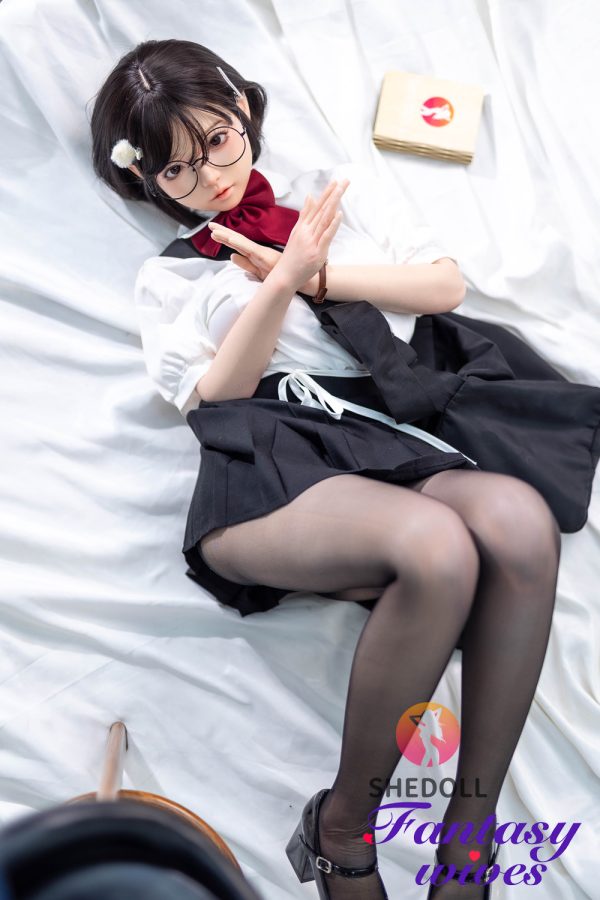 148cm (4ft10) D-cup Silicone Head Sex Doll - Luo Xiaoxi - Image 6