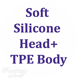 Soft Silicone Head+TPE Body