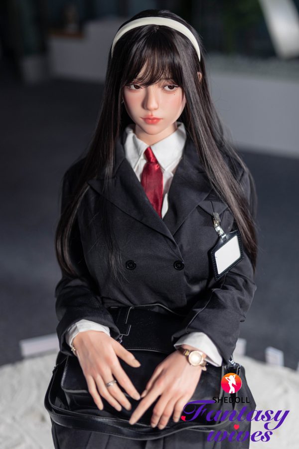165cm (5ft5) E-cup Silicone Head Sex Doll - Gu Xiaoyu - Image 3