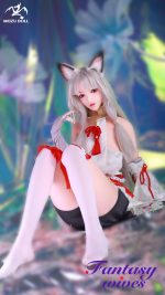 163cm (5ft4) I-cup TPE Sex Doll - Hu Tao - Image 4