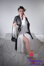 165cm (5ft5) E-cup Silicone Head Sex Doll - Achu - Image 3