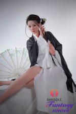 165cm (5ft5) E-cup Silicone Head Sex Doll - Achu - Image 5