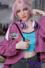 162cm (5ft4) A-cup Silicone Head Sex Doll - Heidi