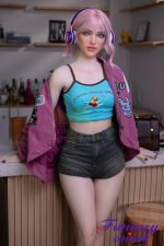 162cm (5ft4) A-cup Silicone Head Sex Doll - Heidi - Image 3