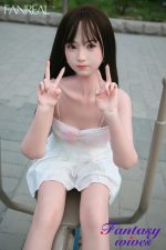 153cm (5ft) B-cup Silicone Sex Doll - Mo - Image 5