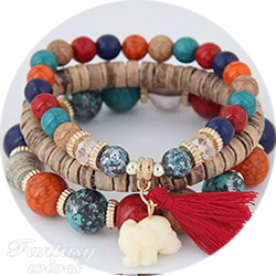 Colorful Beaded Bracelet