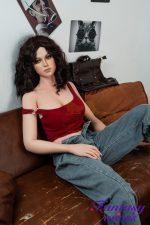 166cm (5ft5) C-cup Silicone Sex Doll - Flora - Image 4