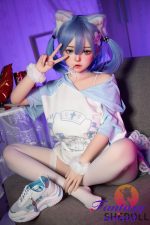 148cm (4ft10) D-cup Silicone Head Sex Doll - Duoduo - Image 5