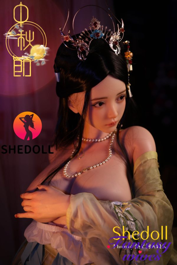 163cm (5ft4) H-cup Silicone Head Sex Doll - Qingning - Image 4
