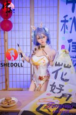 148cm (4ft10) D-cup Silicone Head Sex Doll - Duoduo - Image 5