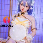 148cm (4ft10) D-cup Silicone Head Sex Doll - Duoduo