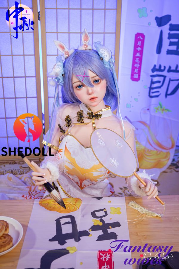 148cm (4ft10) D-cup Silicone Head Sex Doll - Duoduo - Image 3