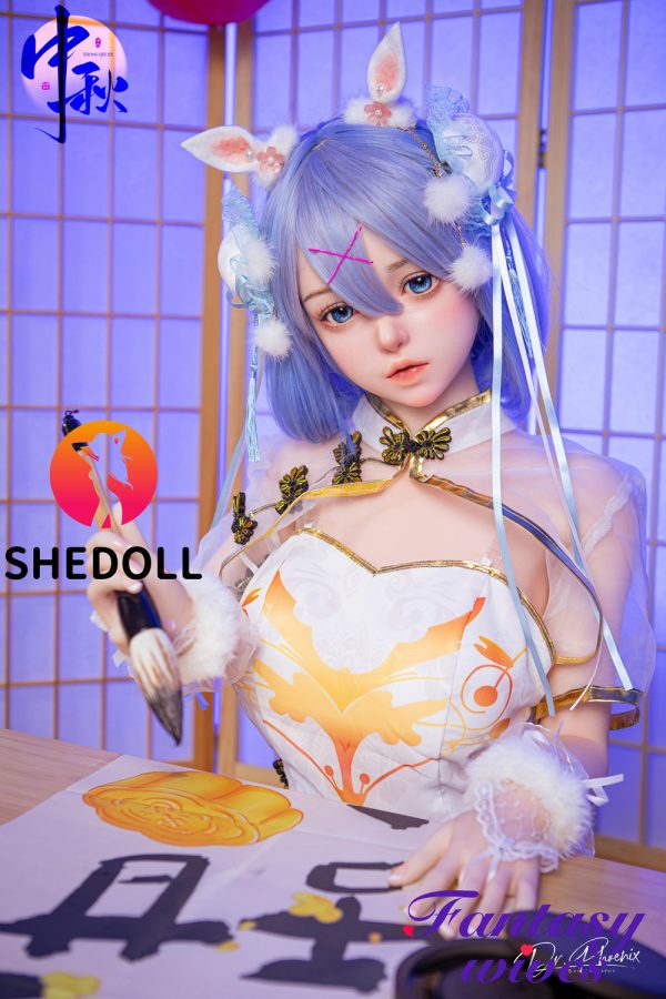 148cm (4ft10) D-cup Silicone Head Sex Doll - Duoduo - Image 4