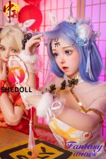 148cm (4ft10) D-cup Silicone Head Sex Doll - Duoduo - Image 2