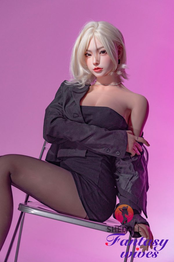 168cm (5ft6) D-cup Silicone Head Sex Doll - BaiLu - Image 5