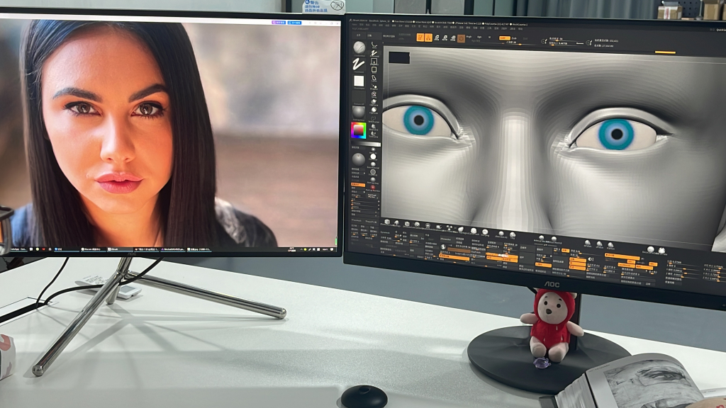 3D design for silicone sex doll