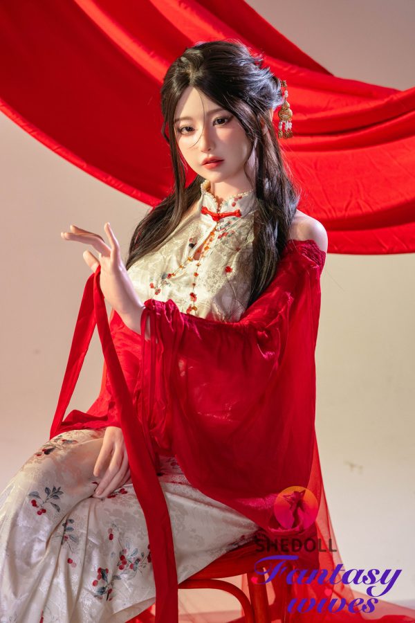 168cm (5ft6) D-cup Silicone Head Sex Doll - Su Xingran - Image 3