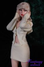 Climax Doll Blonde Silicone Sex Doll Miko 157CM D cup - Image 3