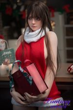 159cm (5ft3) F-cup Christmas Silicone Sex Doll - Liuli - Image 3