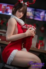 159cm (5ft3) F-cup Christmas Silicone Sex Doll - Liuli - Image 4