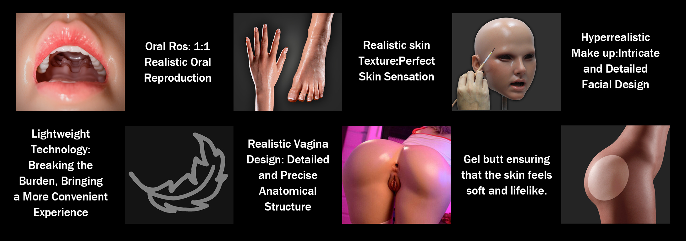 silicone doll details