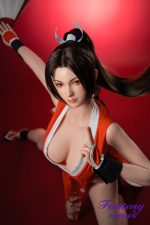 165cm (5ft5) G-cup Silicone Sex Doll - Mai Shiranui - Image 3