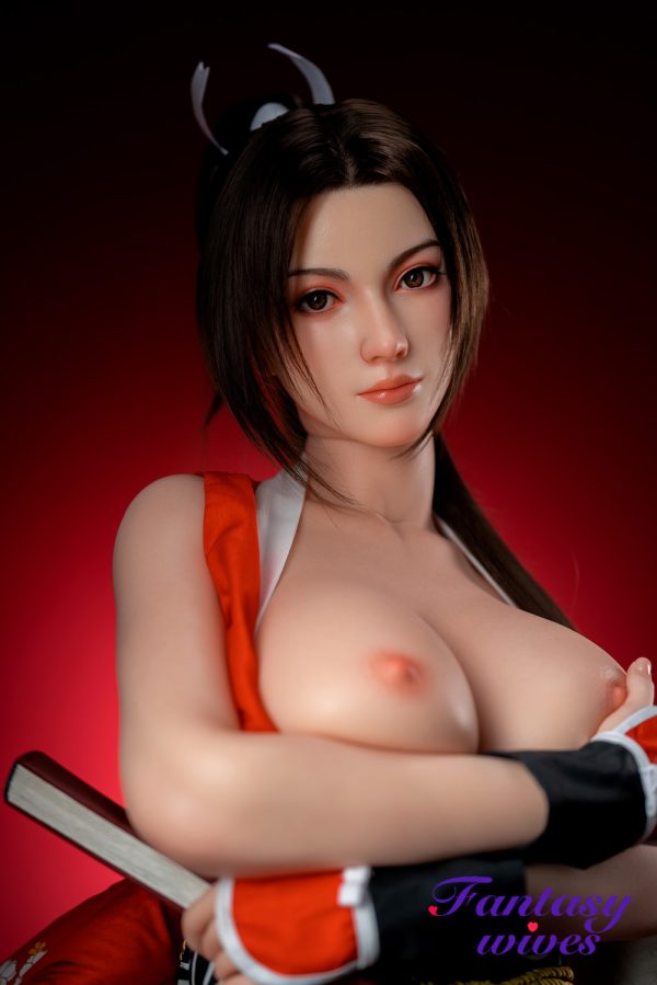 165cm (5ft5) G-cup Silicone Sex Doll - Mai Shiranui - Image 6