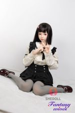 152cm (4ft12) A-cup Silicone Head Sex Doll - Luo Xiaoyi - Image 6