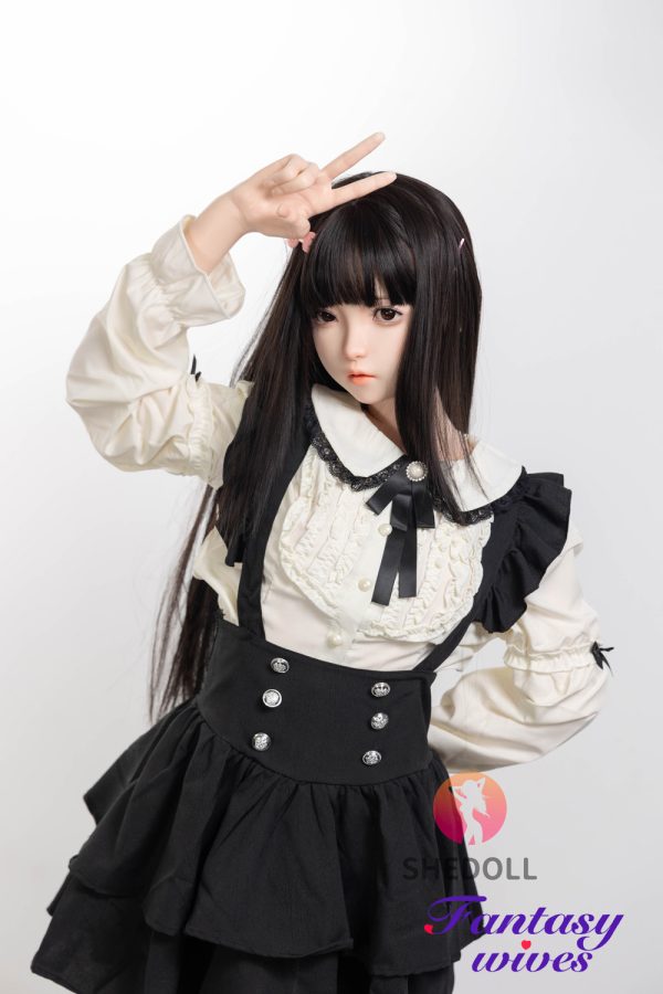 152cm (4ft12) A-cup Silicone Head Sex Doll - Luo Xiaoyi - Image 5