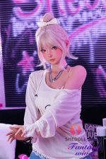 158cm (5ft2) C-cup Silicone Head Sex Doll - Jiang Xiaotang - Image 3