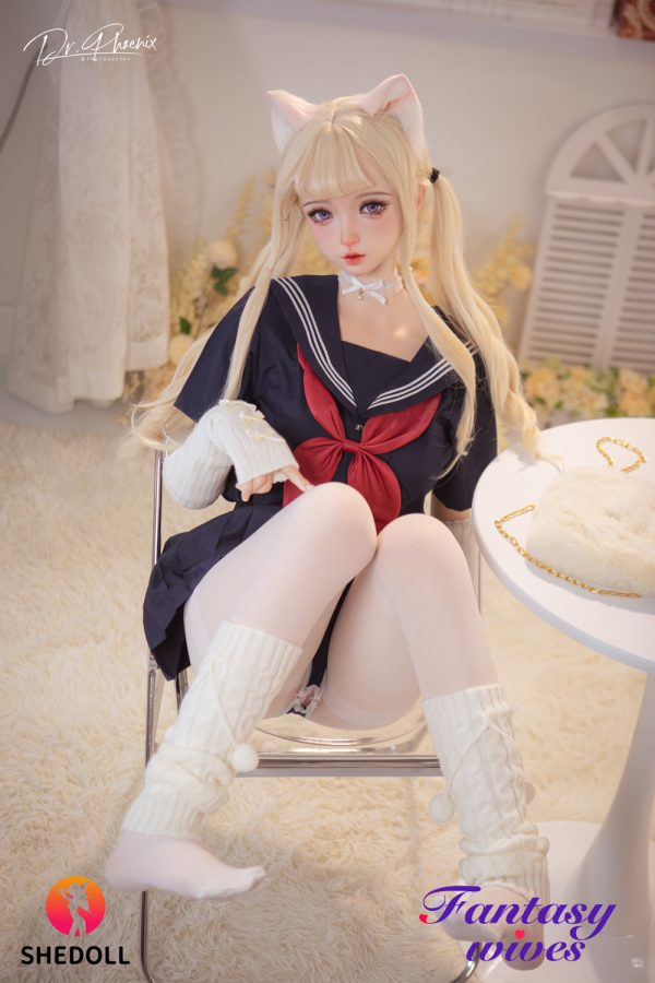148cm (4ft10) D-cup Silicone Head Sex Doll - Xixi - Image 4