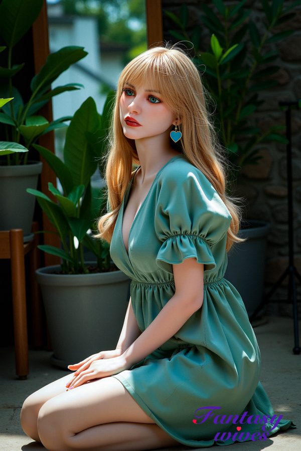 150cm (4ft11) F-cup Silicone Head & TPE Body Sex Doll - Joelle.A - Image 3