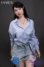 155cm (5ft1) F-cup Silicone Sex Doll - Kimmy (Real Skin Texture Version)