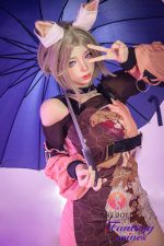 167cm (5ft6) D-cup Silicone Head Sex Doll - Chu Yue