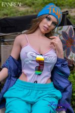 155cm (5ft1) F-cup Silicone Sex Doll - Kelly (Real Skin Texture Version)