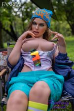 155cm (5ft1) F-cup Silicone Sex Doll - Kelly (Real Skin Texture Version) - Image 4