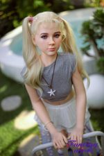 150cm (4ft11) A-cup Silicone Sex Doll - Mitena